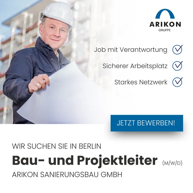Anzeige für ARIKON Gruppe