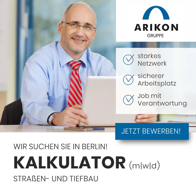 Anzeige für ARIKON Gruppe