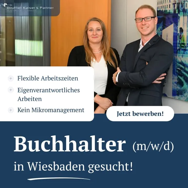 Recruiting-Anzeige für Bouffier Kaiser & Partner