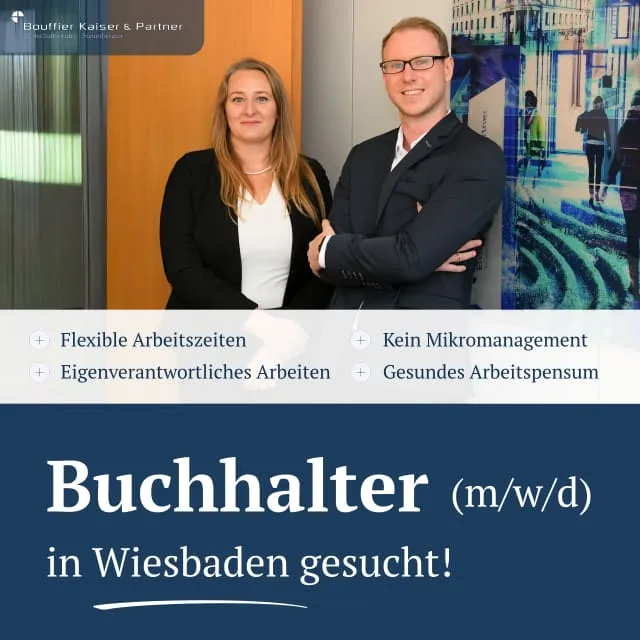 Recruiting-Anzeige für Bouffier Kaiser & Partner