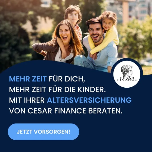 Anzeige zur Kundengewinnung für Cesar Finance