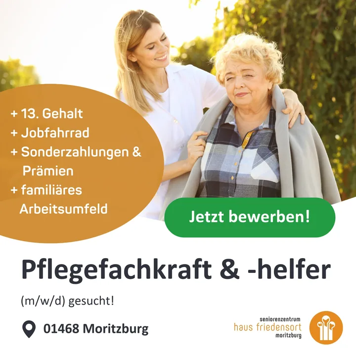 Anzeige im Social Recruiting für Haus Friedensort