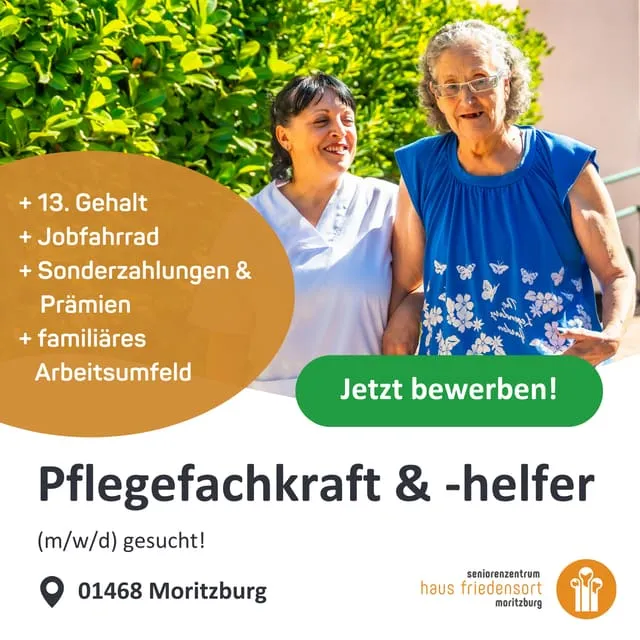 Anzeige für Haus Friedensort