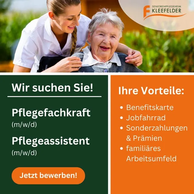 Anzeige Seniorenpflegeheim Kleefelder