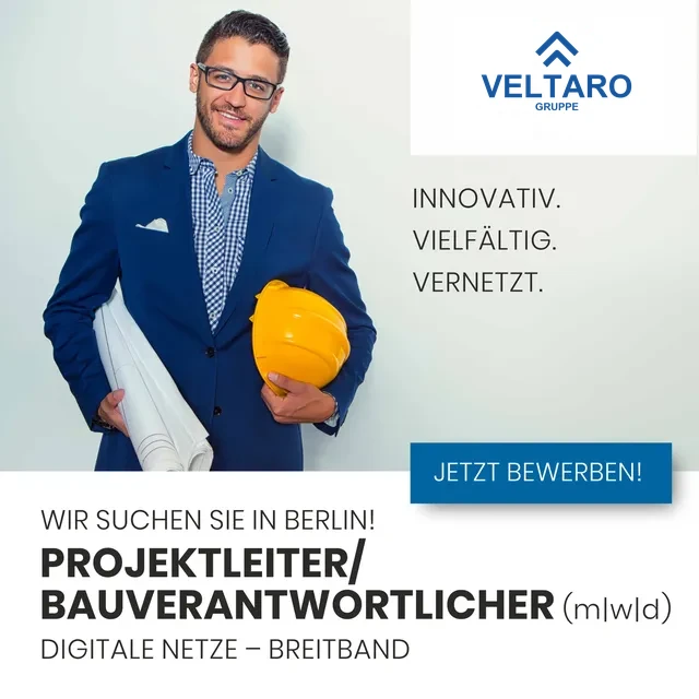 Anzeige für VELTARO Gruppe