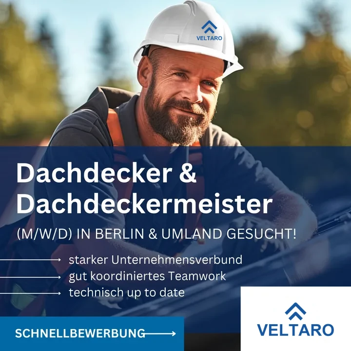 Anzeige im Social Recruiting für VELTARO Gruppe